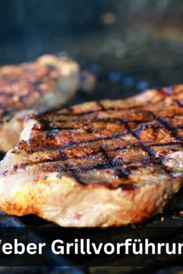 Weber Grillvorführung live grilling demonstration with expert chef