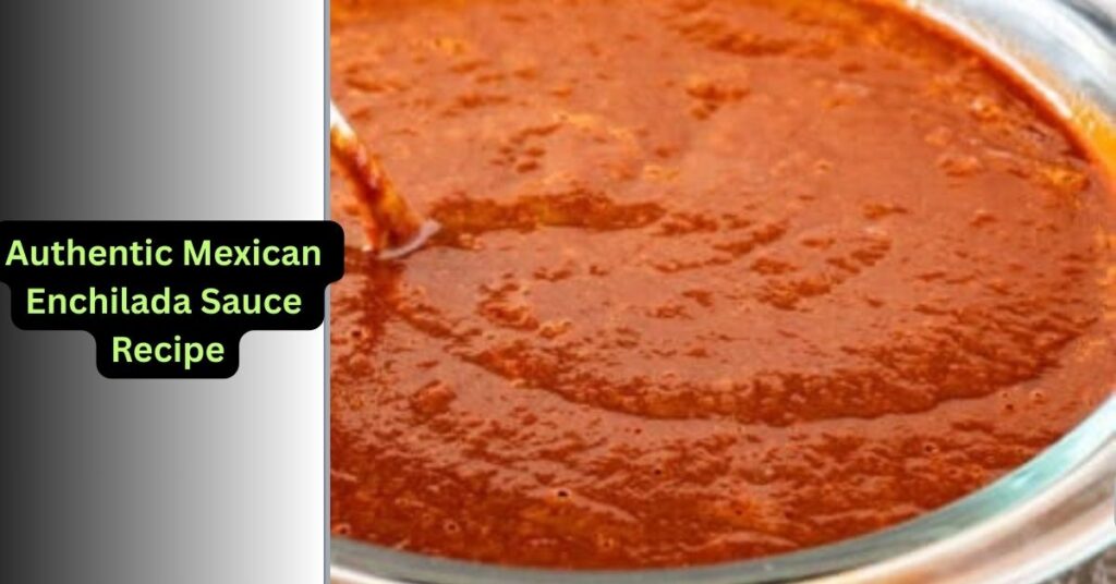 authentic mexican enchilada sauce recipe made with dried guajillo and ancho chiles in a traditional clay bowl