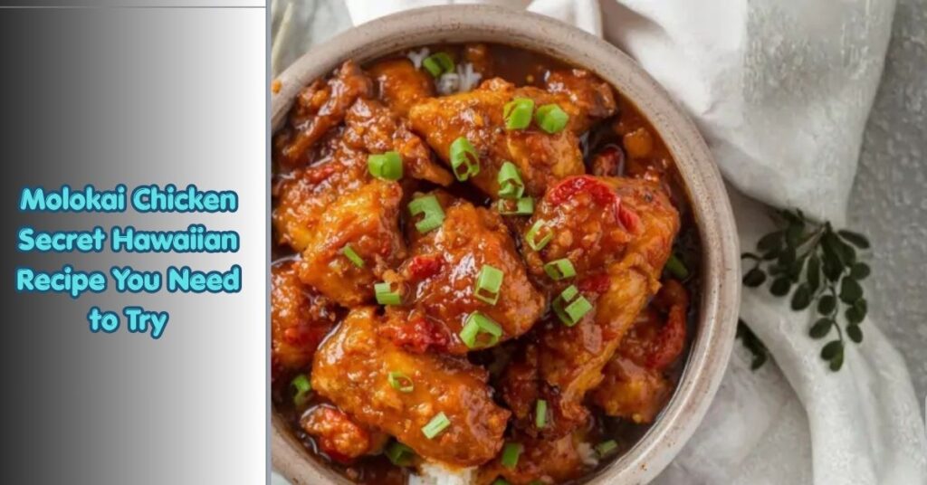 Molokai Chicken – Hawaiian sweet and spicy grilled chicken thighs with sticky soy glaze