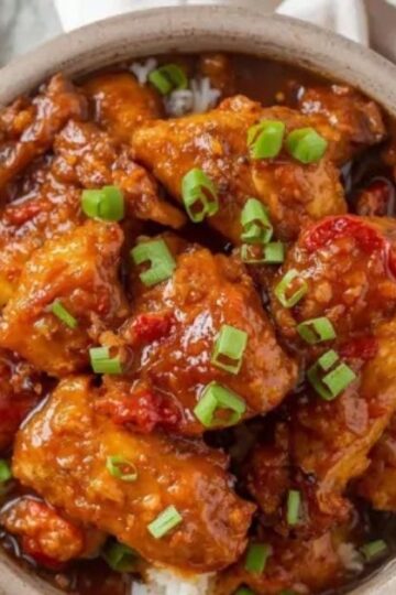 Molokai Chicken – Hawaiian sweet and spicy grilled chicken thighs with sticky soy glaze